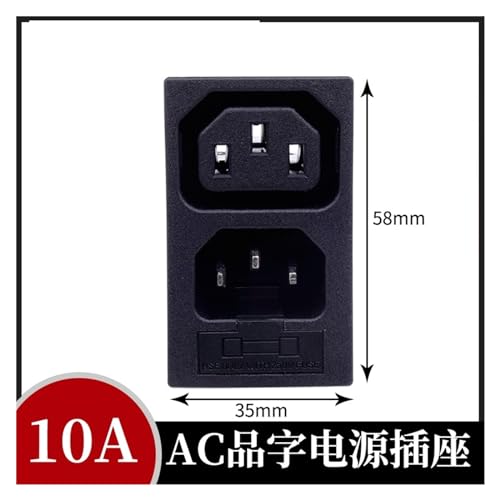 Toma de corriente serie AC macho y hembra para arreglar tirones de cables 3