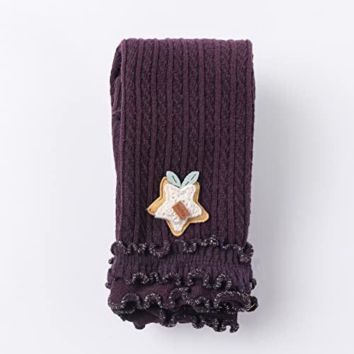 Baby Toddler Knitted Leggings Girls Stretchy Ruffle Cute Rabbit Warm Thermal Fall Winter Linen Pantyhose3