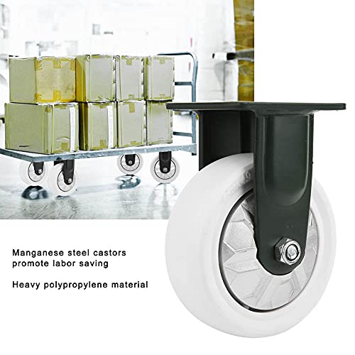 Roulettes robustes Cocoarm en polypropylène 5 pouces haute performance industrielle