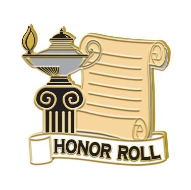 Honor Roll Enamel Pins - Honors Student Award Pins Prime