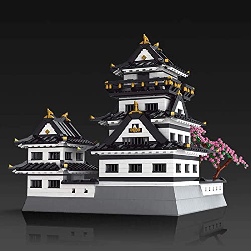 TYPIS Haus Bausteine, Japanischer Stil Schloss Architektur Bausteine Set Modular Gebäude, Kompatibel mit LEGO Haus (3086… – Bild 4