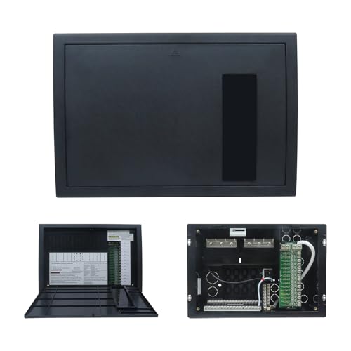 RV Electrical Panel Wf-8930/50NPB, 50 Amp AC Distribution Center, 27 Circuits, Plastic & Polycarbonate (PC) Material