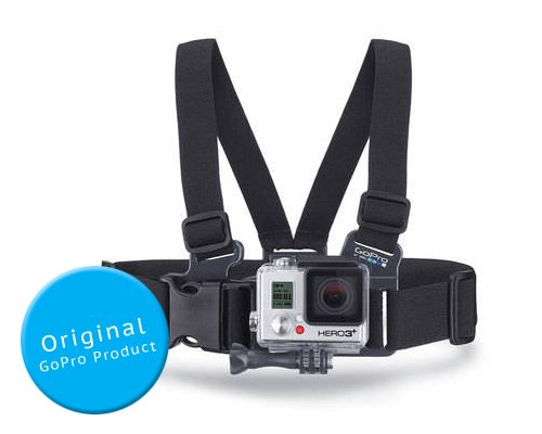 GoPro Original ACHMJ-301 3-8 Year Olds Kid's Junior Chesty Adjustable Chest Mount Harness