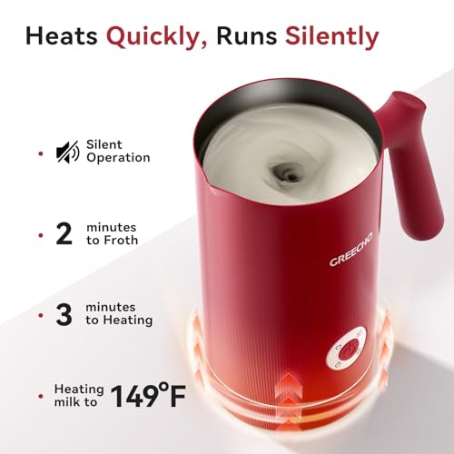 Greecho DS-M05 Milk Frother And Steamer thumb #3