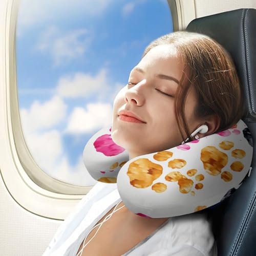 Almohada de viaje espuma viscoelástica tamaño único miniatura 3