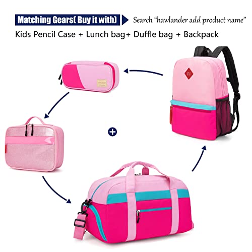 Hawlander Preschool Backpack For Toddler Girls, Kids School Bag, Ages 3 To 7 Years Old, Small, Pink #TOP6