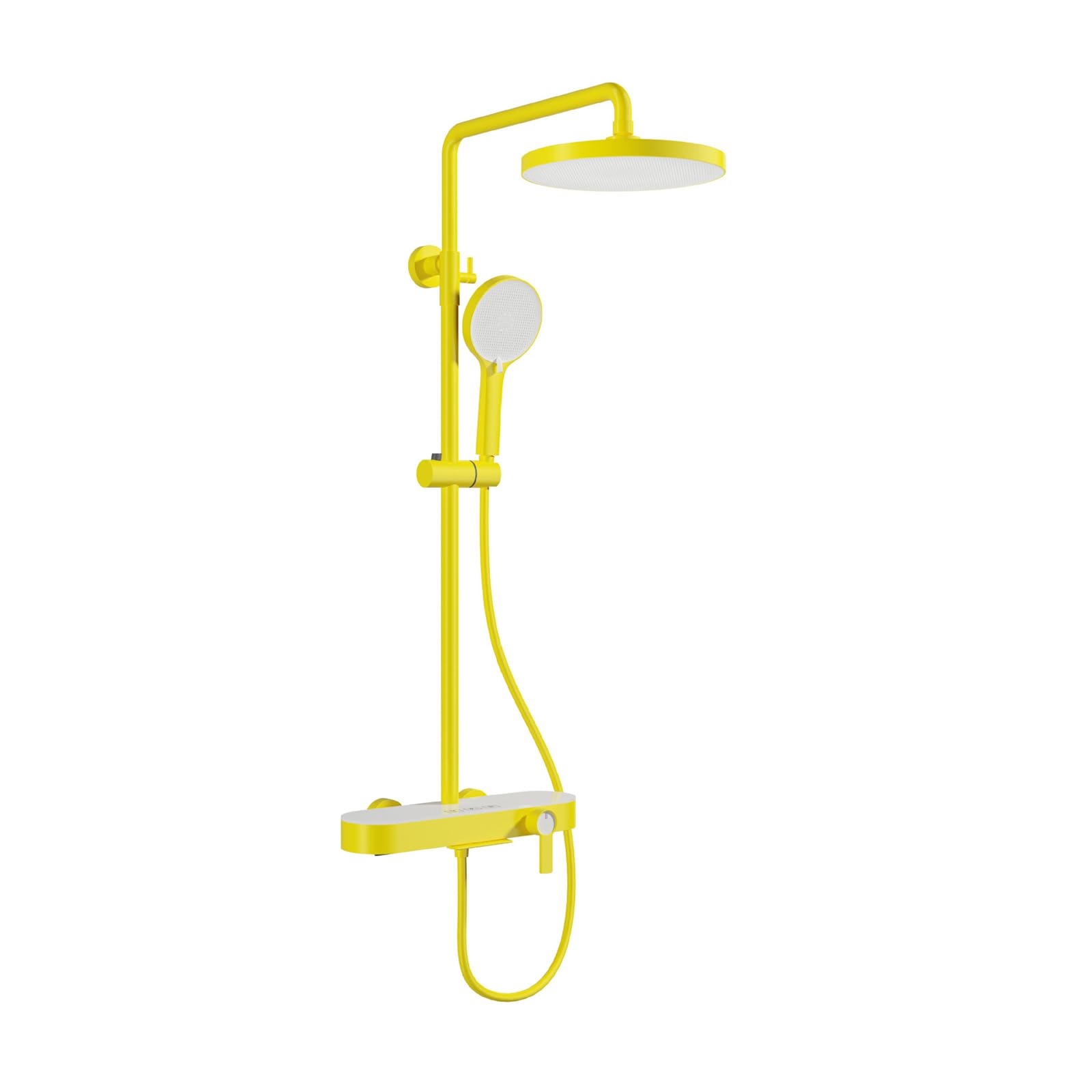 Colonne de douche cascade BiaoTeng 4 modes laiton jaune