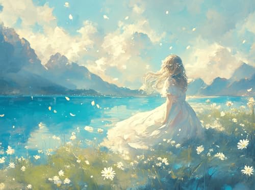 Peinture par numéros adulte paysage kit créatif complet toile xxl décoration murale