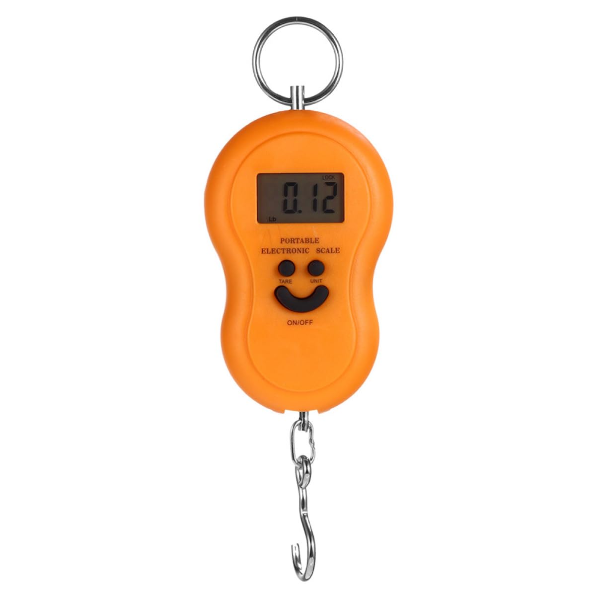 Alipis Handheld Electronic Hook Scale for Fishing and Kitchen Use Portable Weight Balance Lightweight Design Tare Function Chic Gourd Shape Energy Saving Device