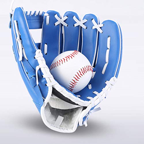 Garneck Luvas de beisebol com mão esquerda e direita, luva de campo de softbol para adultos e jovens