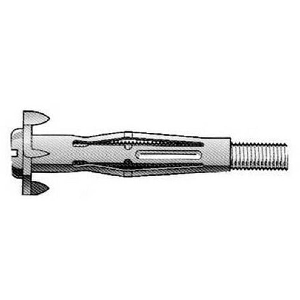 D-Work - Lote de 25 tacos de expansión de bloqueo Hwa con tornillos - M6 x 37 mm