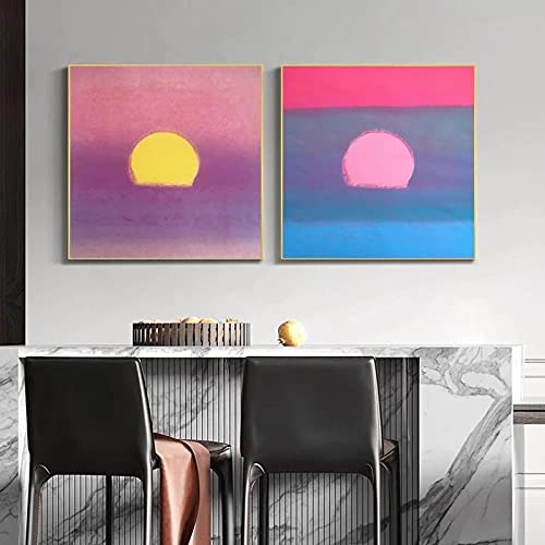 Impressions art mural paysage esthetique sur toile premium