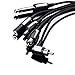 EZ Tattoo Clip Cord - 71 Inch Long Professional Silicone Tattoo Machine Cables Hook Line Accessories Clip Cords DC Connector 5.5mm for Tattoo Machine Gun Power Supply, Tattoo Kits