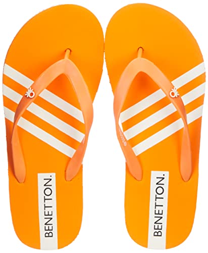United Colors of Benetton Men Flip Flops Orange Slippers-6 UK/India (40 EU) (19P8CFFPM204I) (B07L63S7D2) Amazon Price History, Amazon Price Tracker