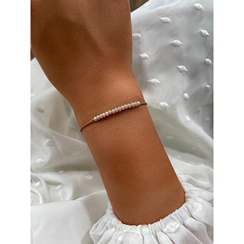 Elegance 11 designs Natural Crystal Friendship Bracelet Best Friend Bracelets Adjustable for Couple Family Women Friendship gifts 2PC4