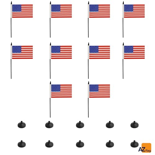 Drapeau de table Etats-Unis pour décoration de bureau et réception usa