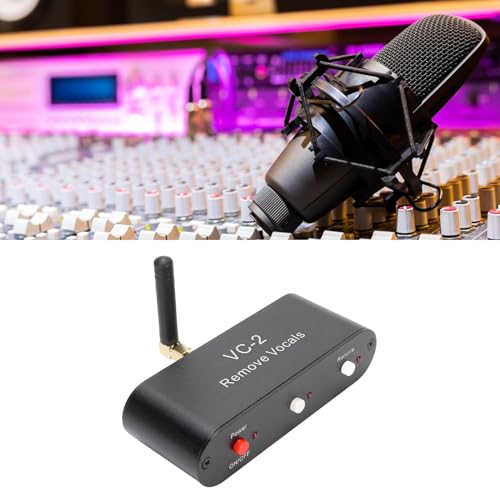 Serounder VC-2 Karaoke Vocal Remover, Bluetooth 5.0 Real Time Voice Canceller Device with 3.5mm AUX Input Output for Speakers Karaoke Machine - Thumbnail 5