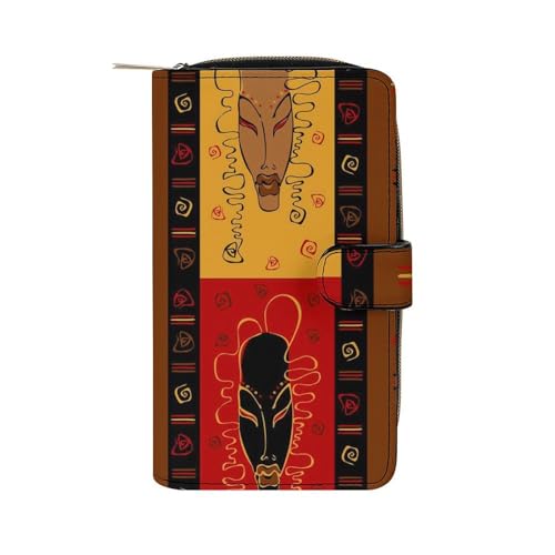 Soft Zipper Wallet with 12 Card Slots, Clutch PU Leather Card Case Holder Purse