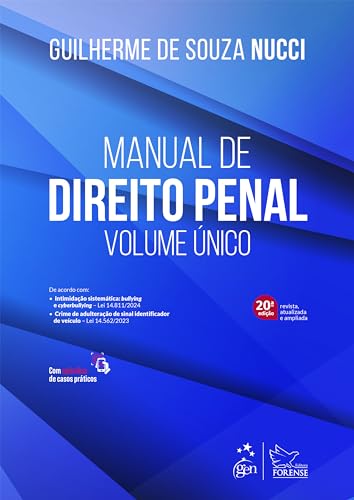 Manual de Direito Penal - Volume Único - 20ª Edição 2024