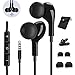 Cuffie 3,5 mm Auricolari In-Ear con Microfono, AILZPXX Auricolari 3,5 mm Jack per Samsung A12 A52 A32 Hi-Fi Stereo con Cancellazione del Rumore Auricolari con Filo per Huawei P40 Lite Samsung A72 A71