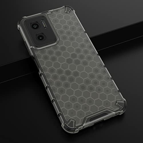Image of Glasgow Back Case Cover Designed for [ Mi Redmi 11 Prime 5G ] - Black