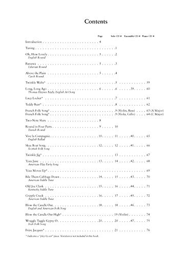 Learning Together, Vol 2: Sequential Repertoire for Solo Strings or String Ensemble (Cello), Book & Online Audio - Image 2