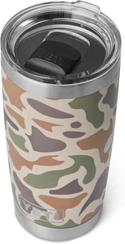 Image of YETI Rambler 20 oz Stainless Steel Vacuum Insulated Tumbler w /MagSlider Lid