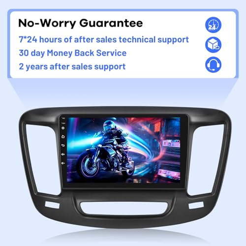 Radio para carro Chrysler 200 con pantalla táctil 9 in miniatura 7