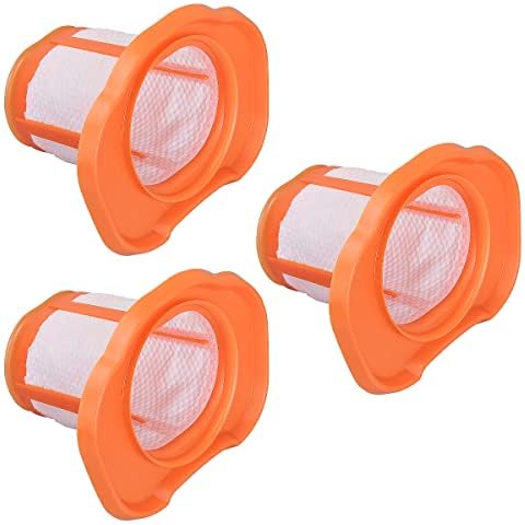Jajadeal 3 Stück Filter für Black+Decker BHHV520BT BHHV520BFP BHHV320B BHHV320J BHHV520BF BHHV520JF Akku Handstaubsauger Ersatzteile Zubehör Ersatzfilter Waschbar Cover