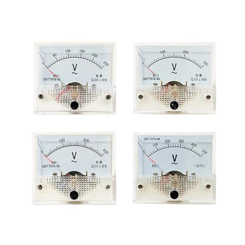 Voltímetro analógico AC 85L1 medidor de voltaje 300V de panel tipo puntero 2