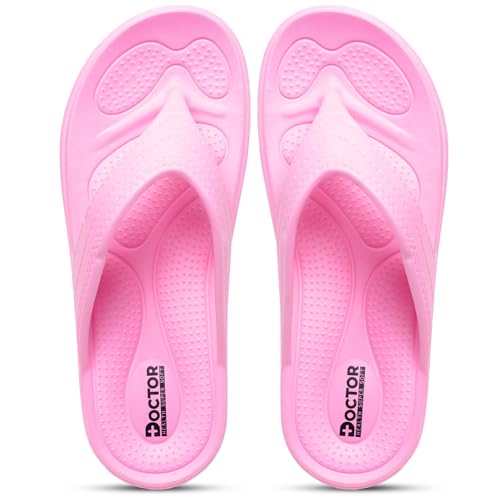 Image of DOCTOR HEALTH SUPER SOFT Women Soft EVA Flip Flops | Lightweight Cushioned Thong Slippers | Anti-Slip Comfortable Everyday Wear Sandals for Indoor Outdoor Use