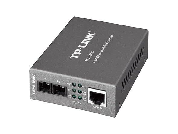 Conversor de Mídia de modo único 10/100Mbps MC110CS TP-Link