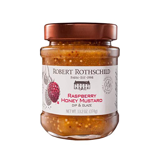 Robert Rothschild Farm Gourmet Raspberry Honey Mustard Dip and Glaze, 13.2 Ounces