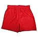 Fruit of the Loom - Pantaloncini Sportivi per Bambini (5-6 Anni) (Rosso)