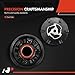 A-Premium Air Conditioner AC Compressor Clutch Kit Compatible with BMW 325i, 325xi, 328i, 328i xDrive, 328xi, 330Ci, 330i, 330xi, 525i, 525xi, 528i, 528i xDrive, 528xi, 530i, 530xi, 128i, M3, M5, Z4