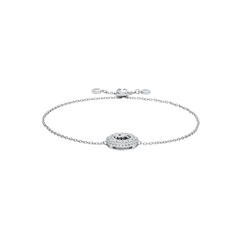 Michael Kors MKC1828040 KORS MK Bracelet - Rhodium Plated Jewellery