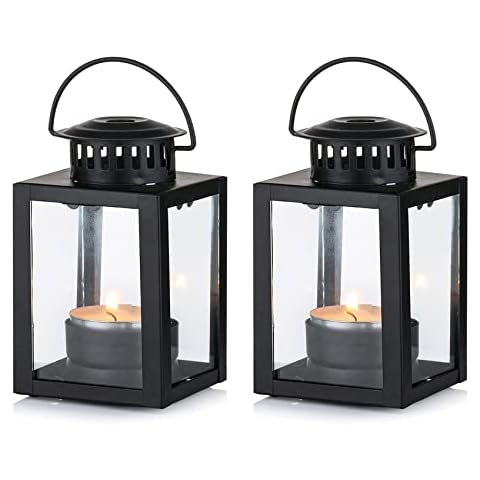 Nuptio Vintage Style Candle Lanterns Cover