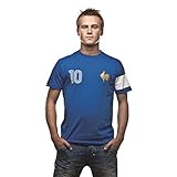 COPA Football - France Capitaine T-Shirt - Blau