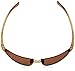 Hobie Rips Polarized Rimless Sunglasses, Shiny Crystal Brown, 62 mm