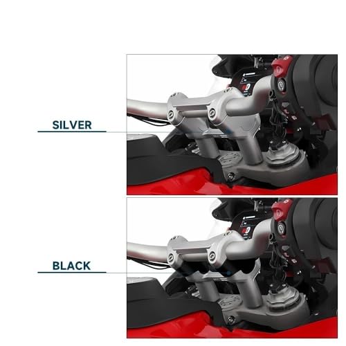 Adaptateur de rehaussement pour guidon Multistrada V4S ajustement de posture - 5
