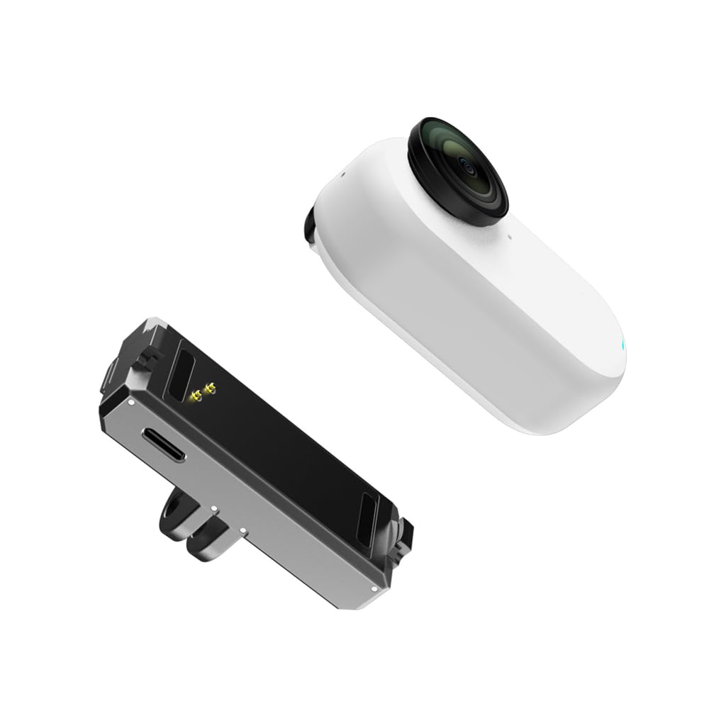 pour Insta 360 Go 3 Station d'accueil rechargeable avec base magnétique à dégagement rapide (support)