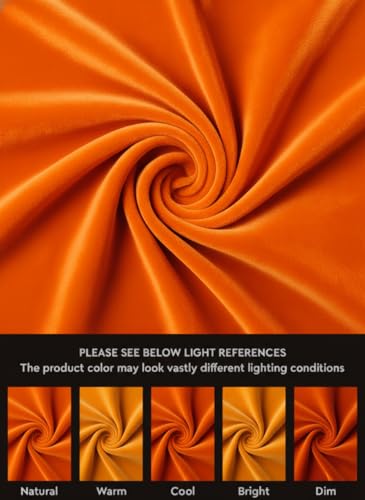 Image of Khooti Velvet Striped Cushion Cover Pack of 1-30 inch x 30 inch / 76 x 76 cm | Orange | Soft Pillow Covers Cushion Case for Sofa Bedroom Livingroom Chair Car, Cushion Cover with Zig Zag Pattern