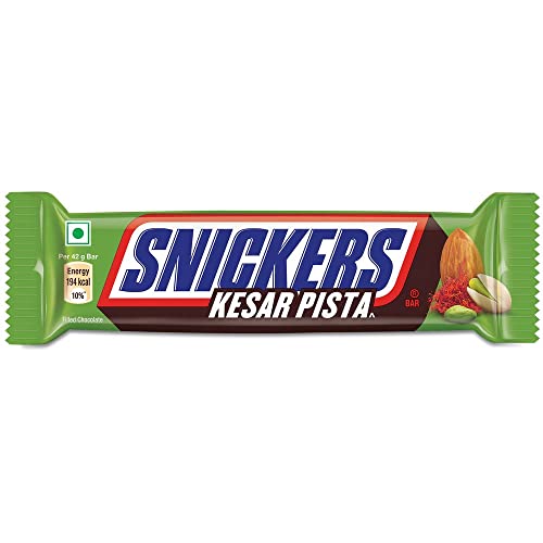 Image of Snickers Kesar Pista Chocolate Bar, 42g