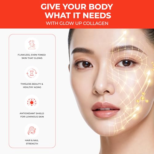 Image of The Body Reserve Marine Collagen Peptides (Orange, 200g) | With Vitamin C, Vitamin E, Sodium Hyaluronate & Biotin | Supplement for Healthy Skin, Hair & Nails | Hydrolyzed Fish Powder for Women & Men