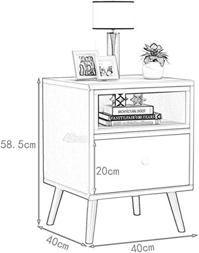 Table d'appoint jaune pour salon et chambre moderne - 3