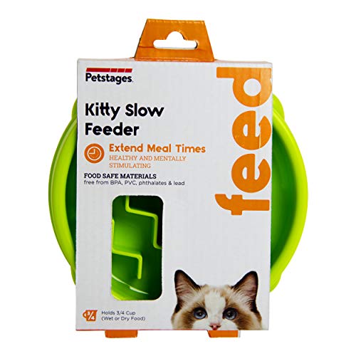 Petstages Kitty Slow Feeder - Ciotola anti