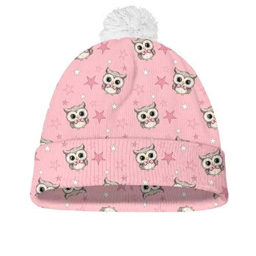 Kids Winter Hat Newborn Boy Beanies for Kids Plus Size Winter Hat with Ball3