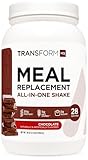 TransformHQ Meal Replacement Shake Powder 28 Servings (Chocolate) - Gluten Free, Non-GMO