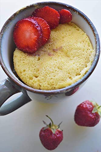 Image of Serapheena Vanilla Pound Mug Cake Mix, 70g x 3 | Jowar and Sweet Potato Flour, Gluten Free, No Maida, Quick and Easy to Make | Pack of 3