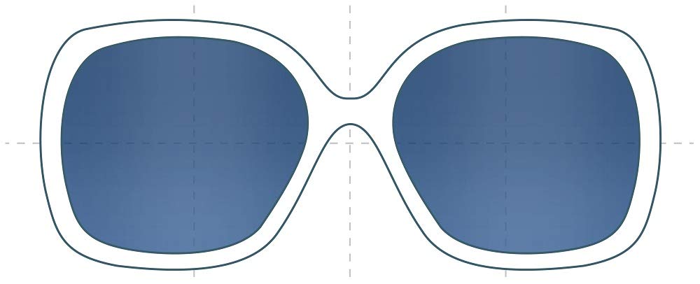 Sunglass Fix Replacement Sunglass Lenses Compatible for Ray-Ban RB4389 58mm (Polarized SFx-Diamond BIO Steel Blue Polarized Pair)